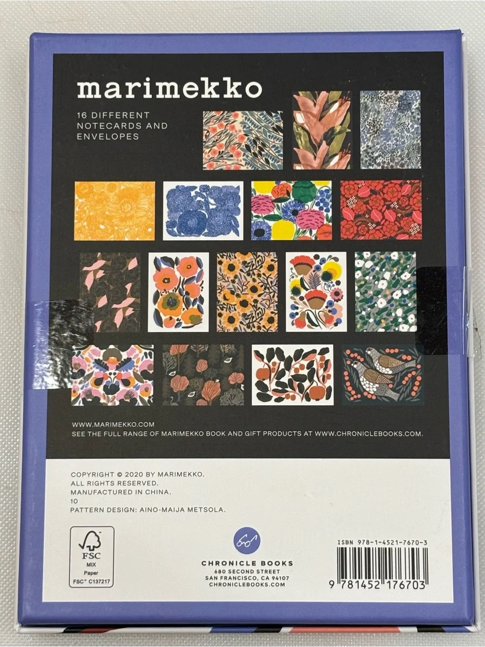 Marimekko Kukka Notecards 16 Note Cards and Envelopes Set BNWT PRICE IS FIRM